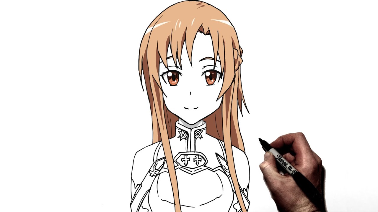 alex troutman share how to draw asuna photos