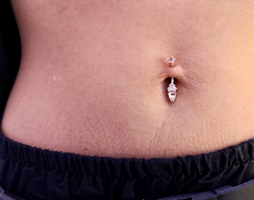 images of belly button rings