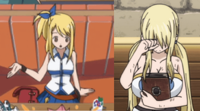 april spruill reccomend Lucy Fairy Tail Boobs