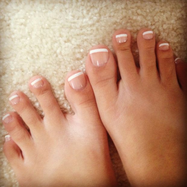 adenowo adebisi add french nails on toes photo