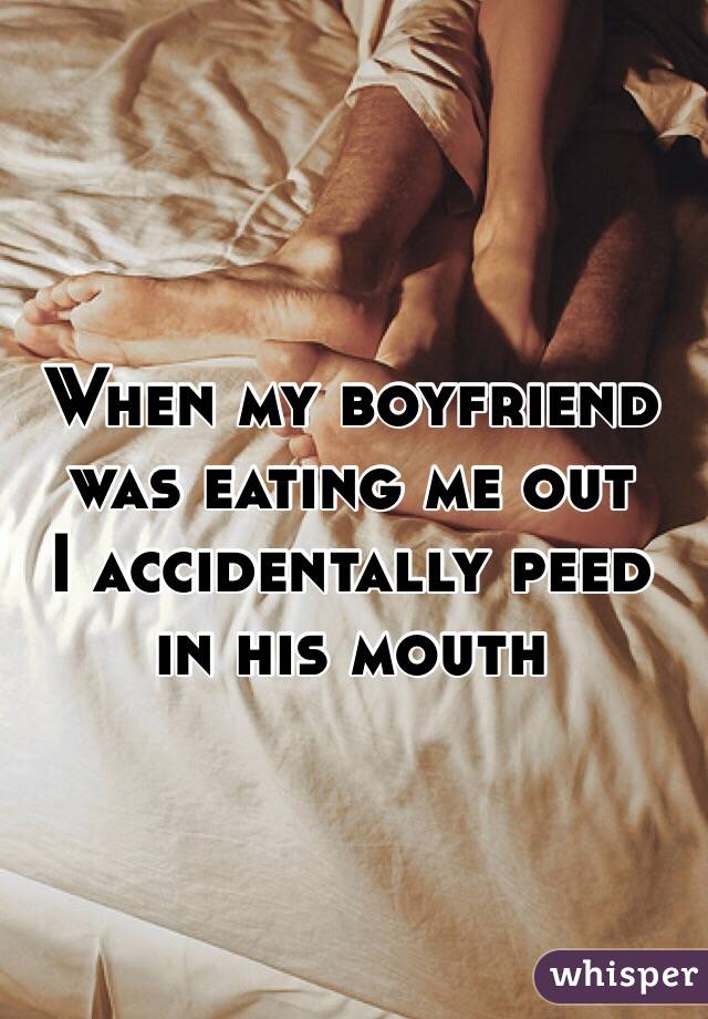 boyfriend eating me out