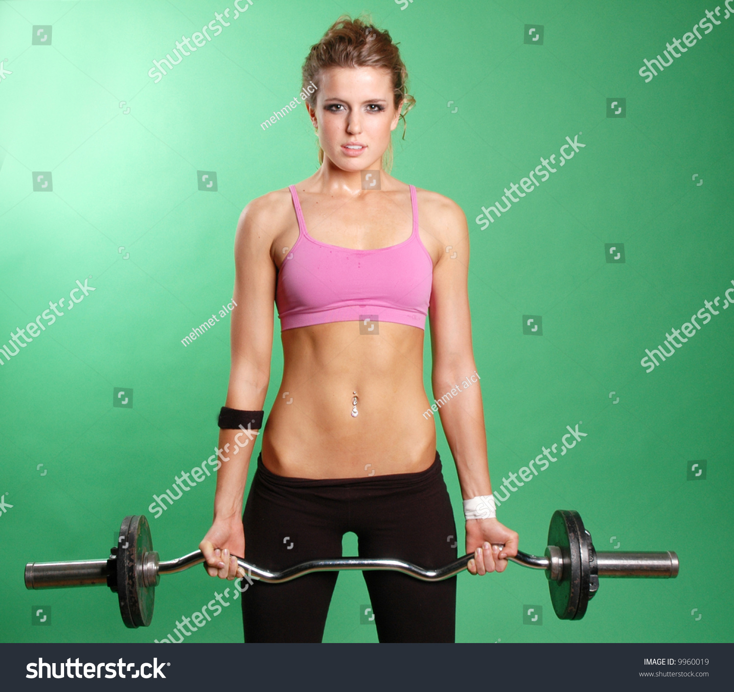 Sexy Women Lifting Weights side porn