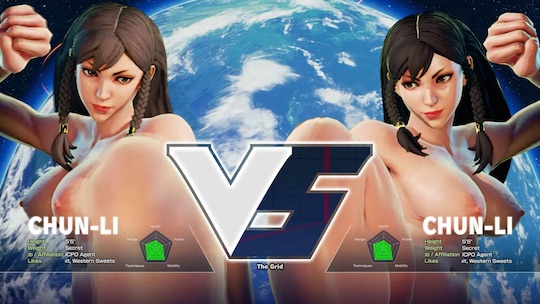 Best of Street fighter v naked