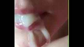 cathy langlois reccomend play with cum in mouth pic