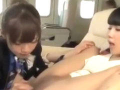 Best of Naked japanese stewardess in training