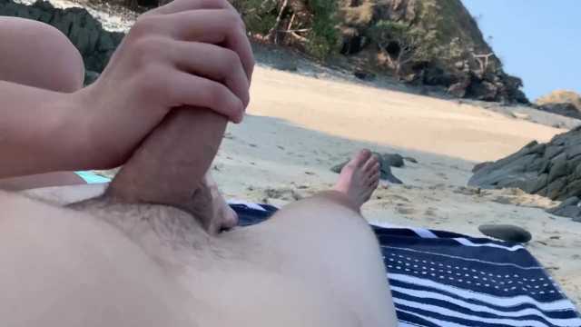 adele smith reccomend Sex On Public Beach Handjob Porn