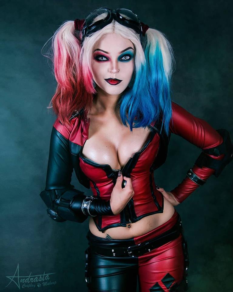 dennis justiniano share sexy harley quinn cosplay photos