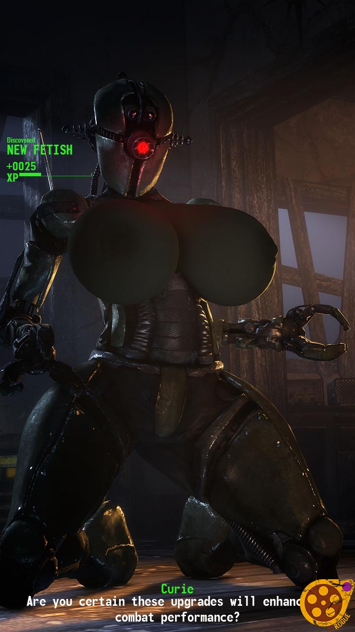 Fallout 4 Assaultron Porn swimsuit hentai