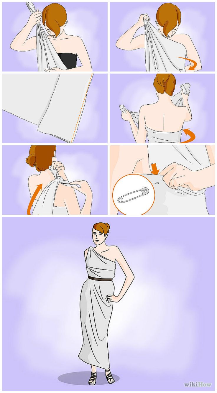Best of How to make a toga out of a sheet