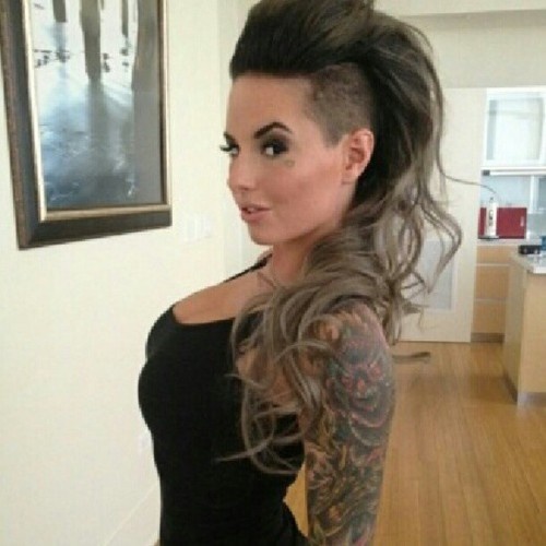 archie small add photo christy mack hair