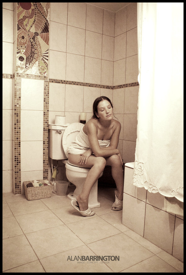 Best of Women on toilet tumblr