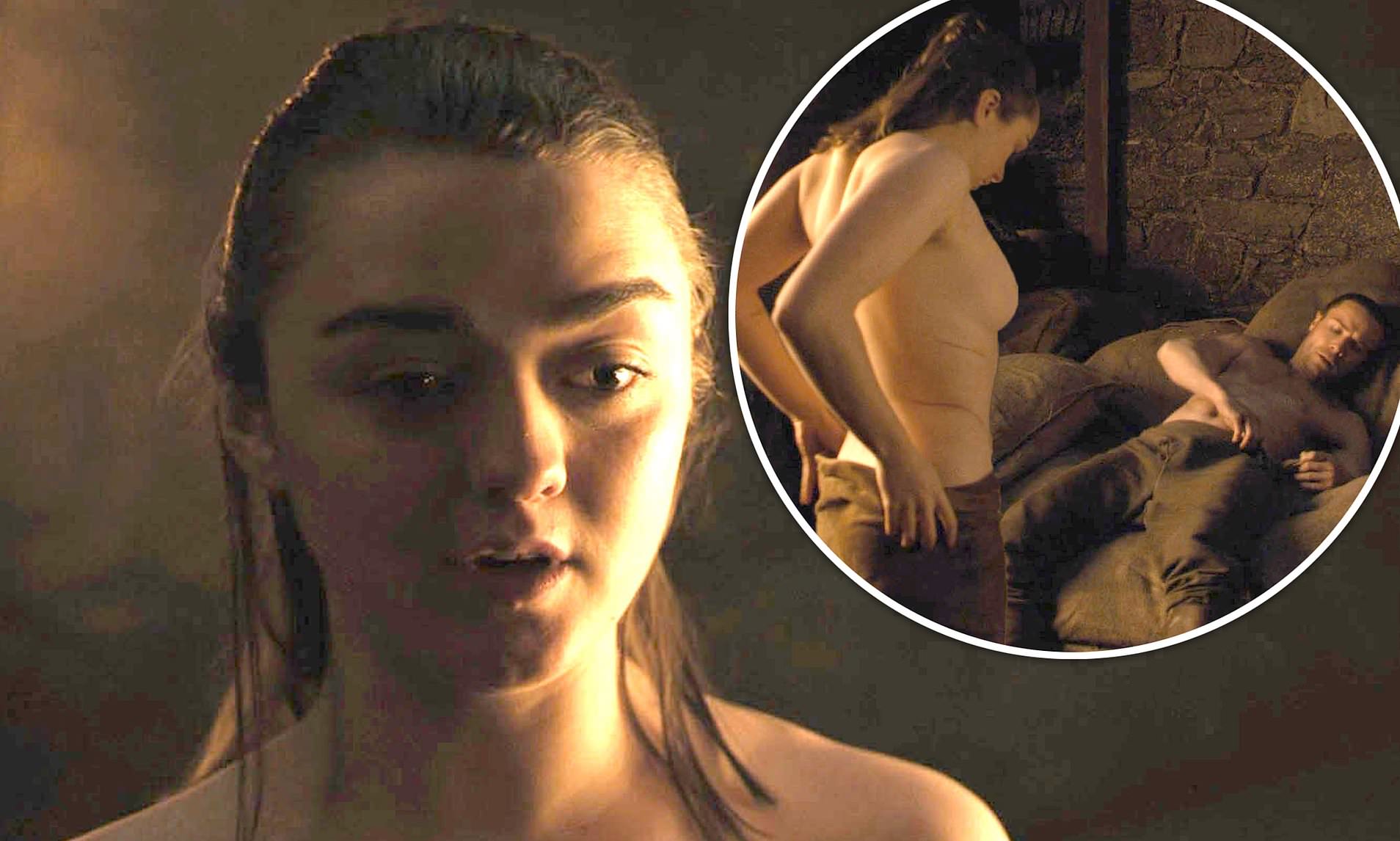 david marz reccomend Maisie Williams Topless Scene