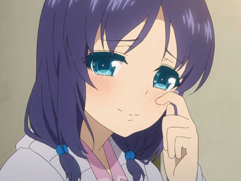 Best of Anime girl with dark purple hair