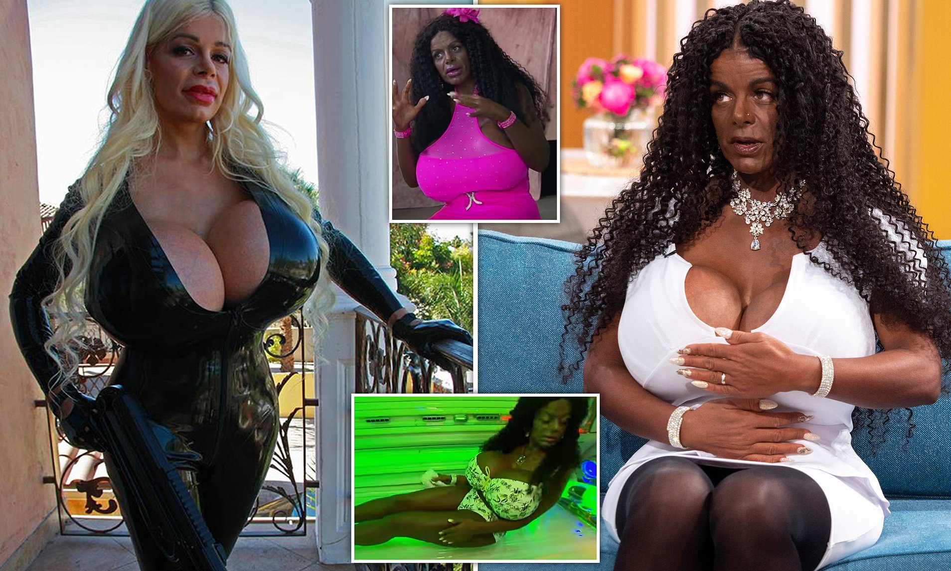 anamika arun share black girl fake boobs photos