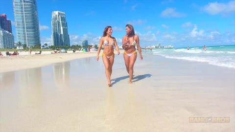 donna jeffries share porn stars naked on south beach florida porn photos
