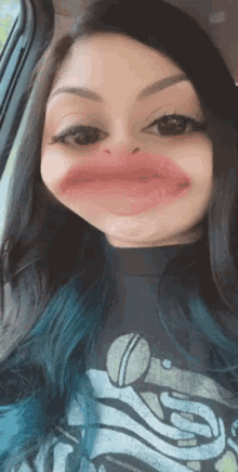 addison beauvais reccomend huge fake lips tumblr pic