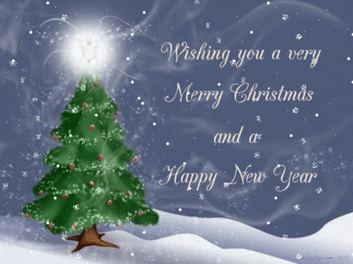 Best of Merry christmas happy new year gif