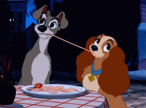 lady and the tramp gif