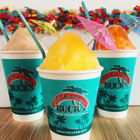 Bahama Bucks Shaved Ice teasing men