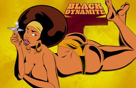 andrew dice clay reccomend black dynamite honey bee nude pic