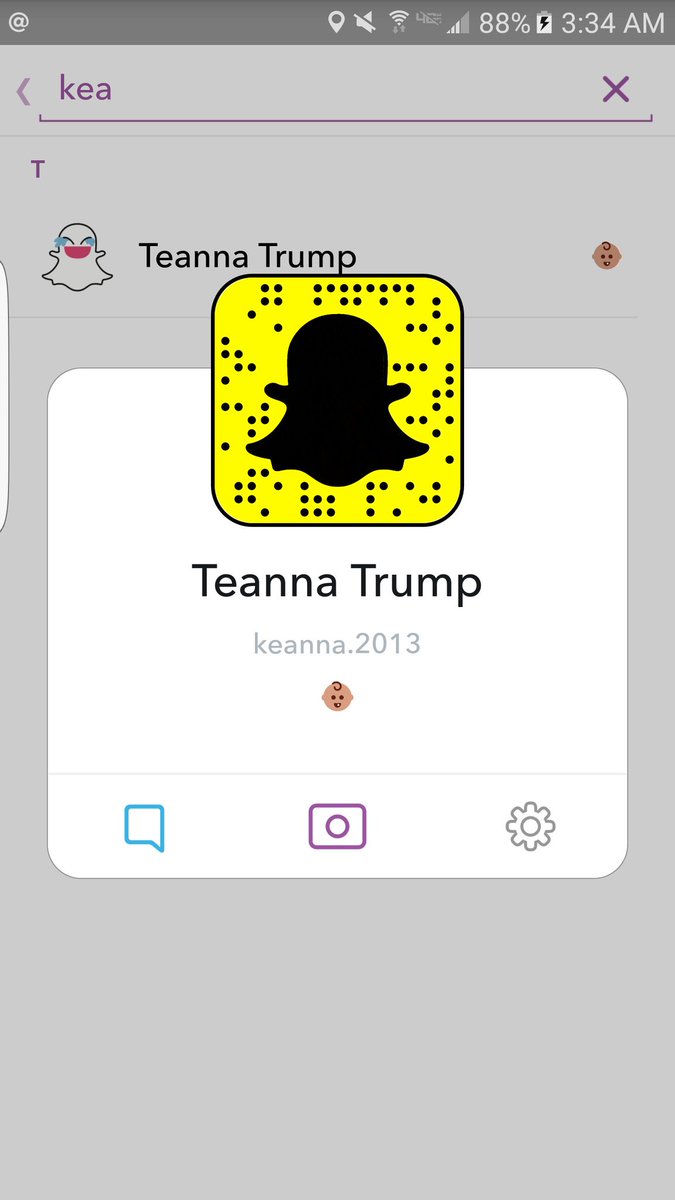 Teanna Trump Snapchat Name interview undress