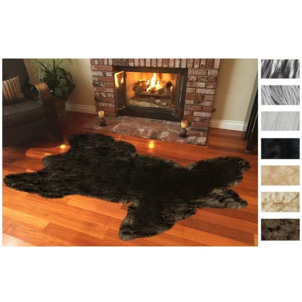 alet kruger reccomend Romantic Bear Skin Rug Fireplace