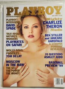christian matte add charlize theron playboy cover photo