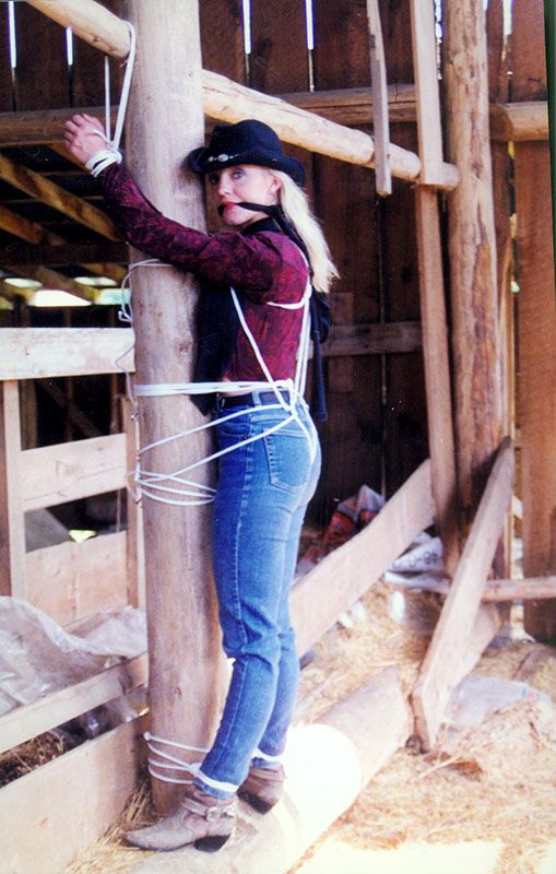 bound and gagged in jeans