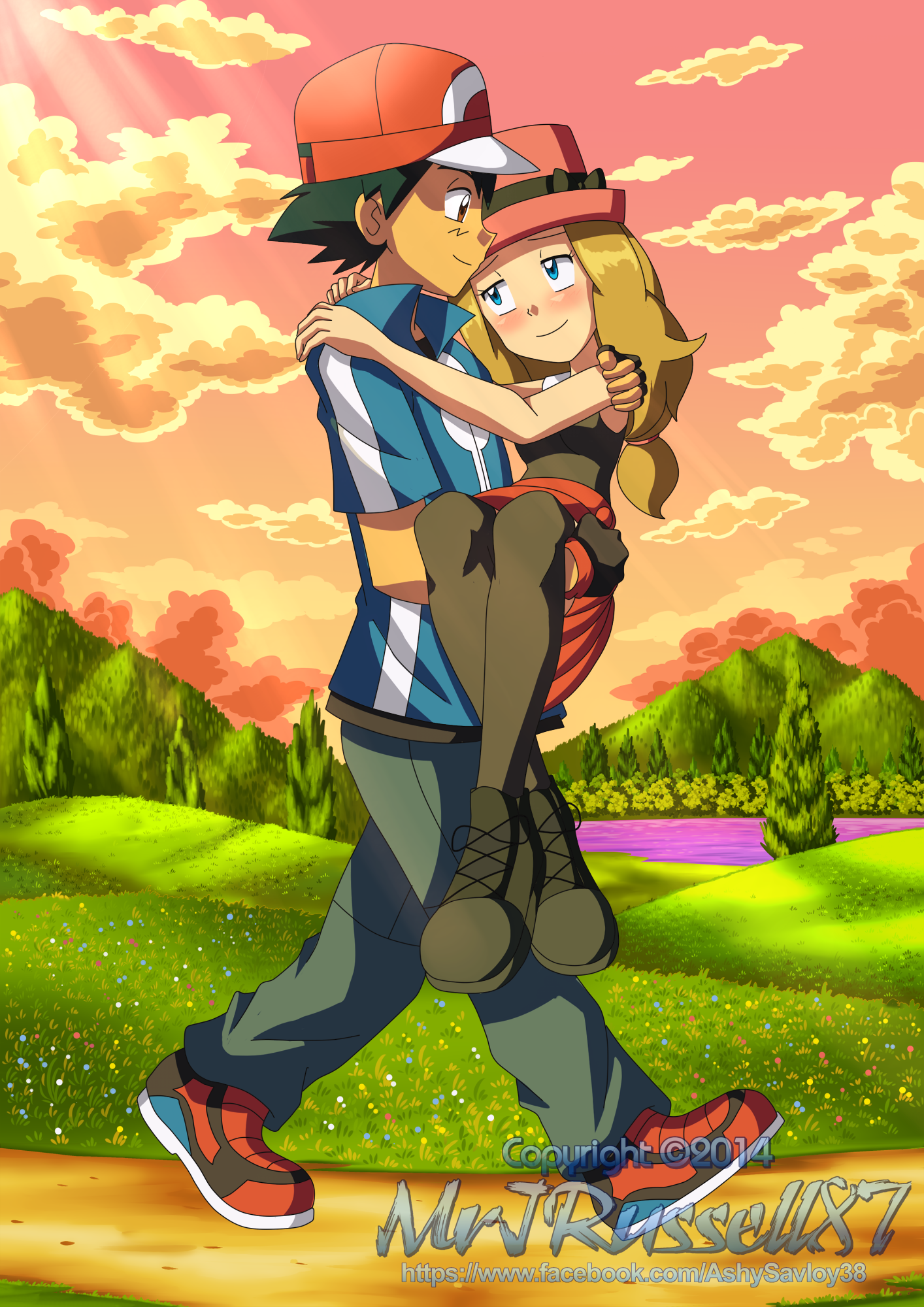 Best of Ash and serena together