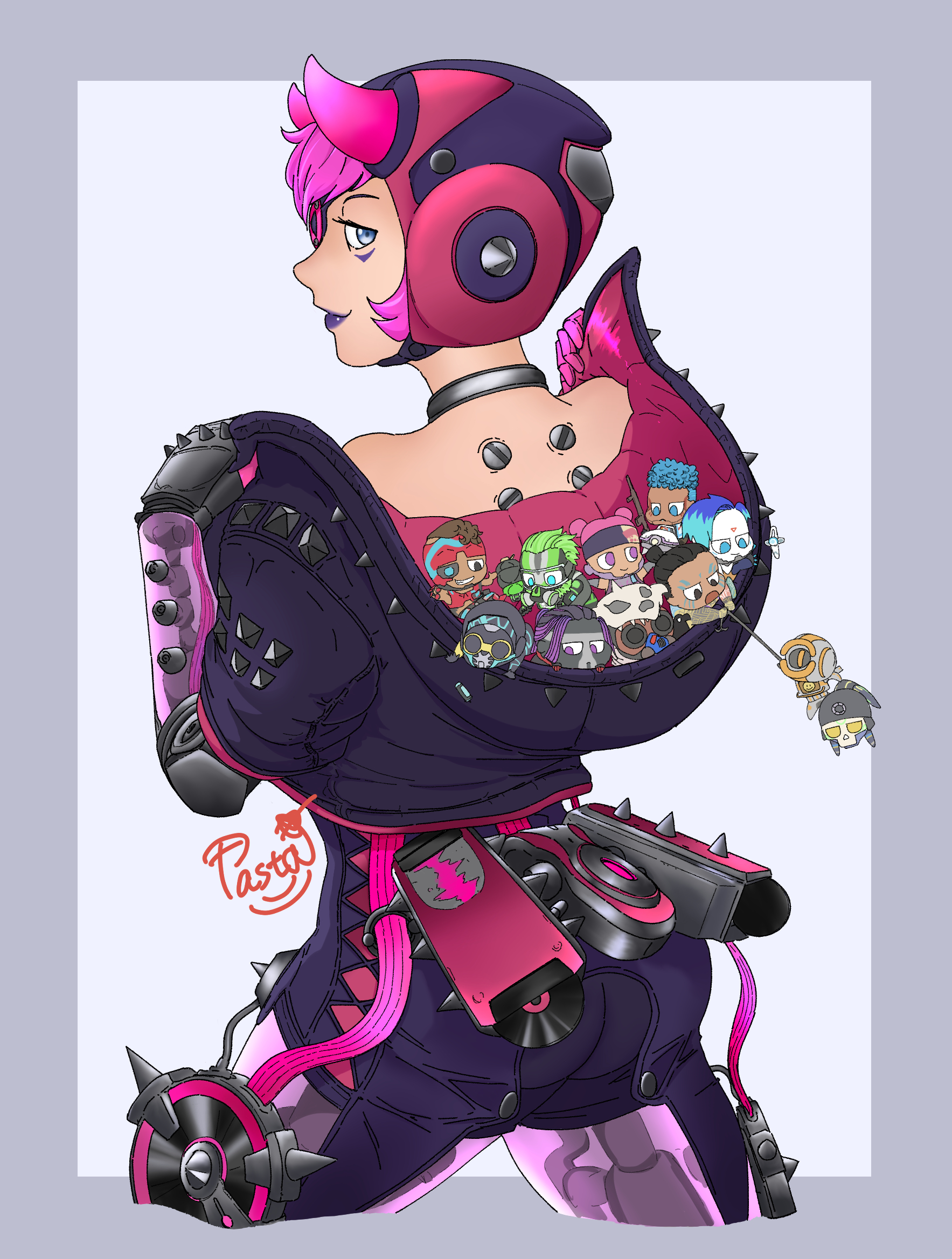 chanthy kem reccomend Cute Apex Legends Wattson Fanart