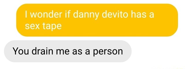 charlotte kocher reccomend Danny Devito Sex Tape
