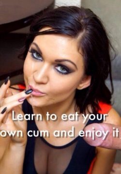 Best of How to eat own cum