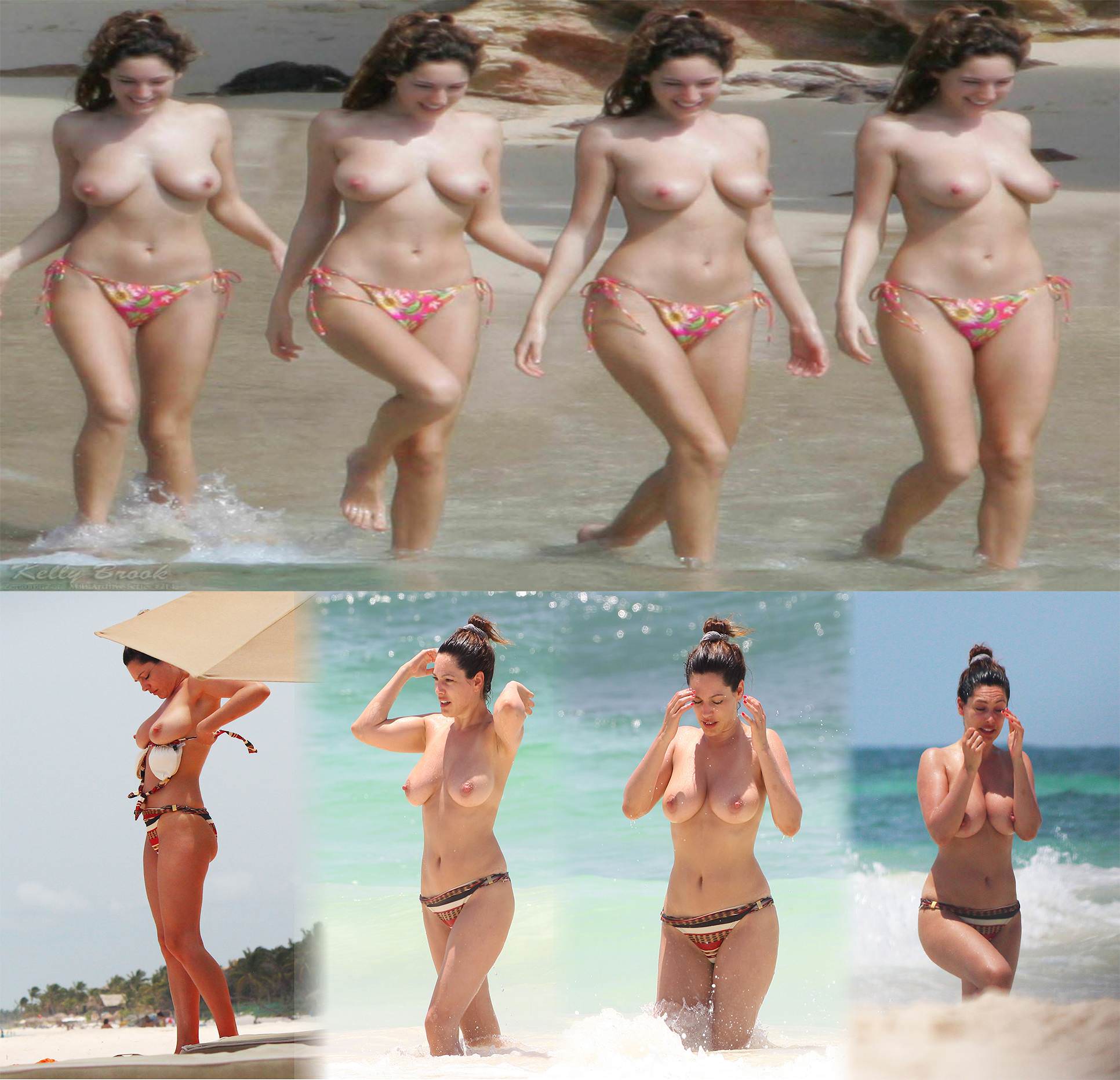 carol jeff add kelly brook beach sex photo