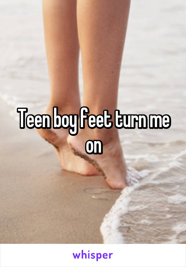 teen boy feet stories