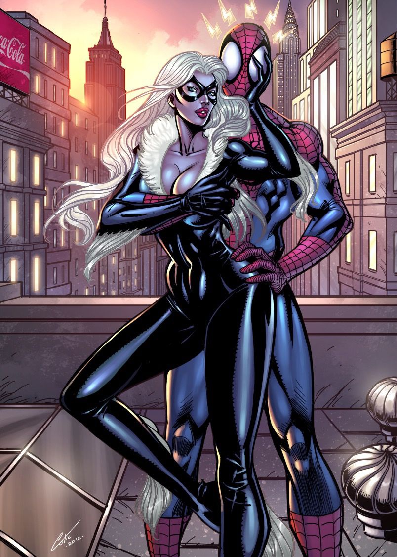 Marvel Black Cat Sex chastity belts