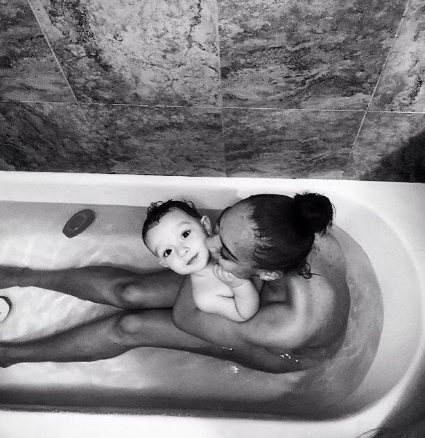 darren studd reccomend mother and son bathing pic