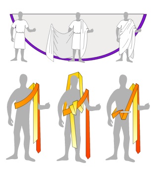 dave sandvig reccomend how to make a toga out of a sheet pic