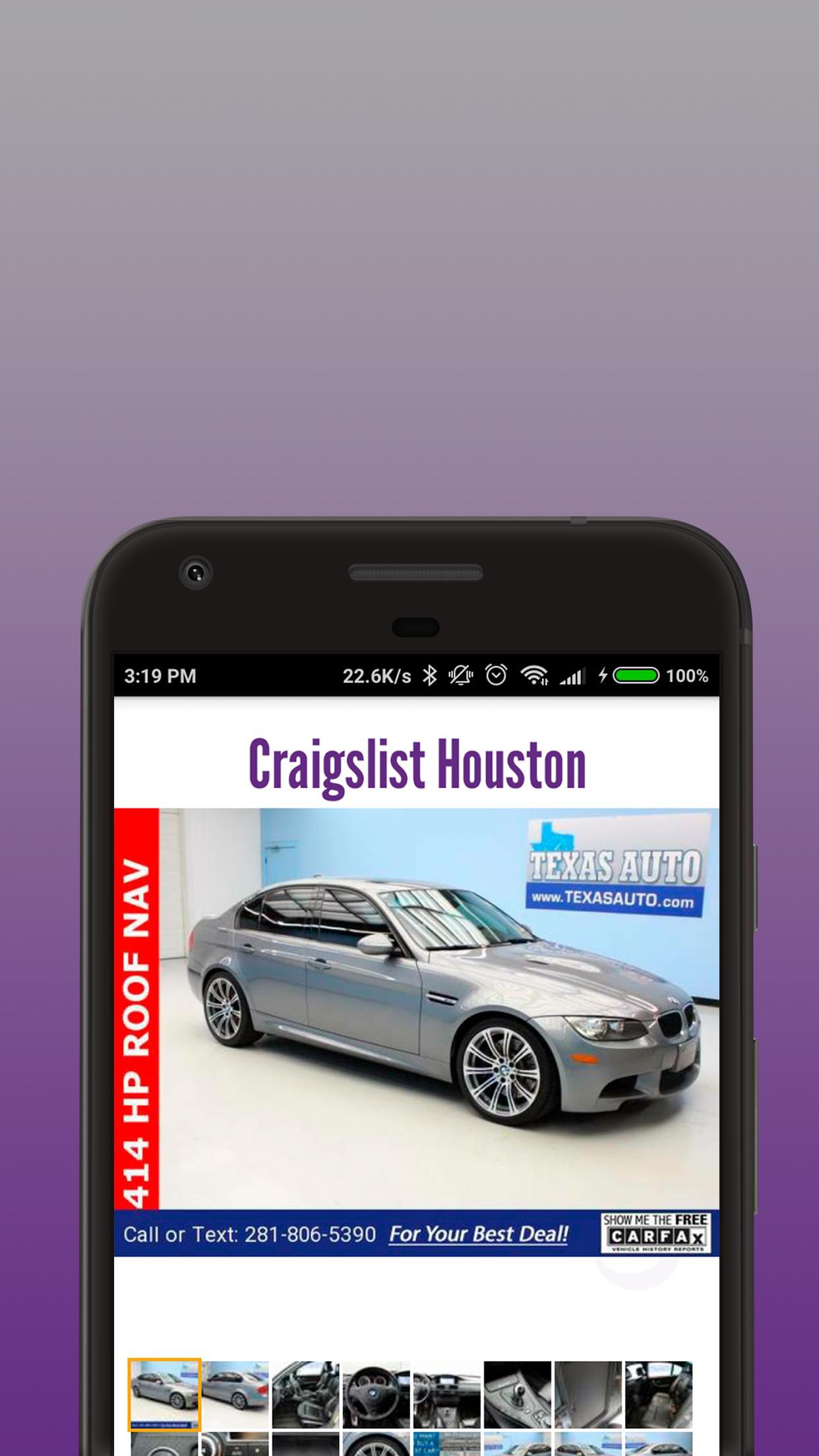 carol atienza reccomend Craigslist Houston Free Cars