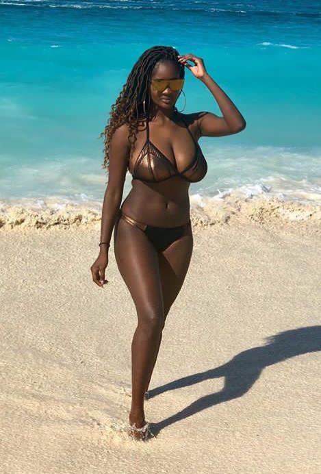 adhya sharma reccomend black girl fake boobs pic