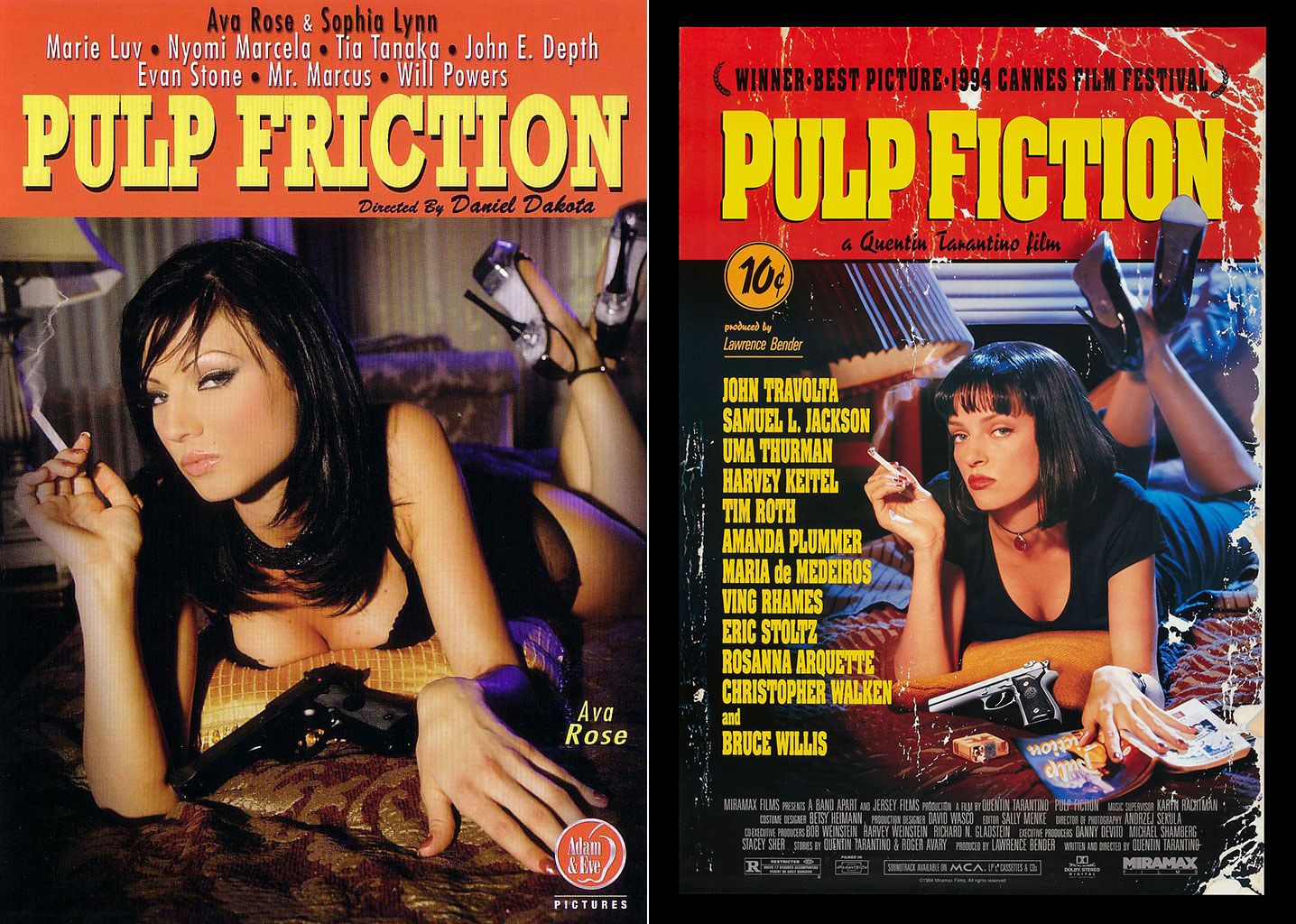 candice elmore reccomend Pulp Fiction Porn Parody