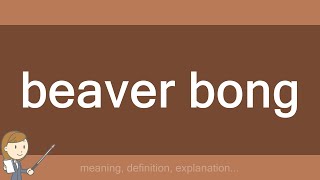 daphne van der zanden reccomend Beaver Bong For Sale