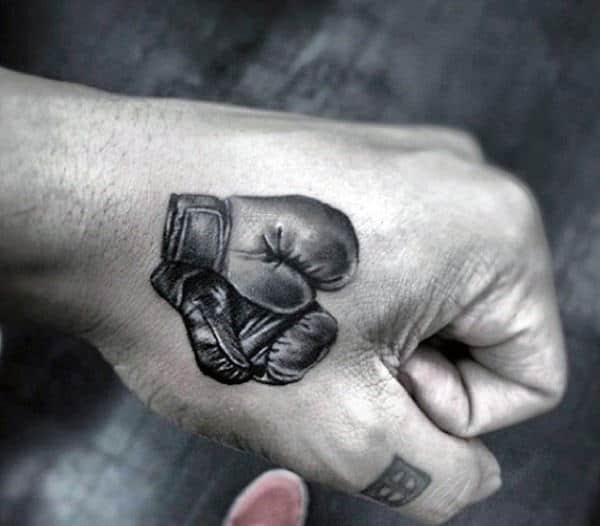brandon boyes share boxing glove tattoo photos