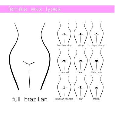 brazilian wax pictures style