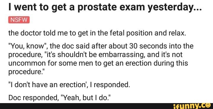 Best of Came during prostate exam