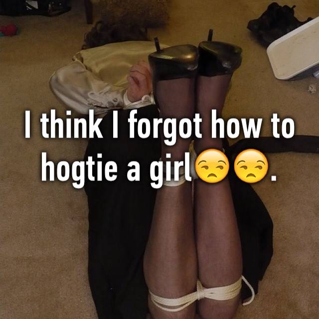andrea donofrio reccomend how to hogtie a girl pic
