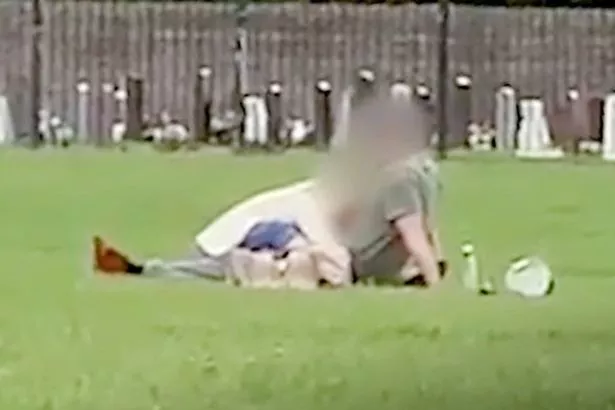 aaron bowlin reccomend couple having sex in park pic