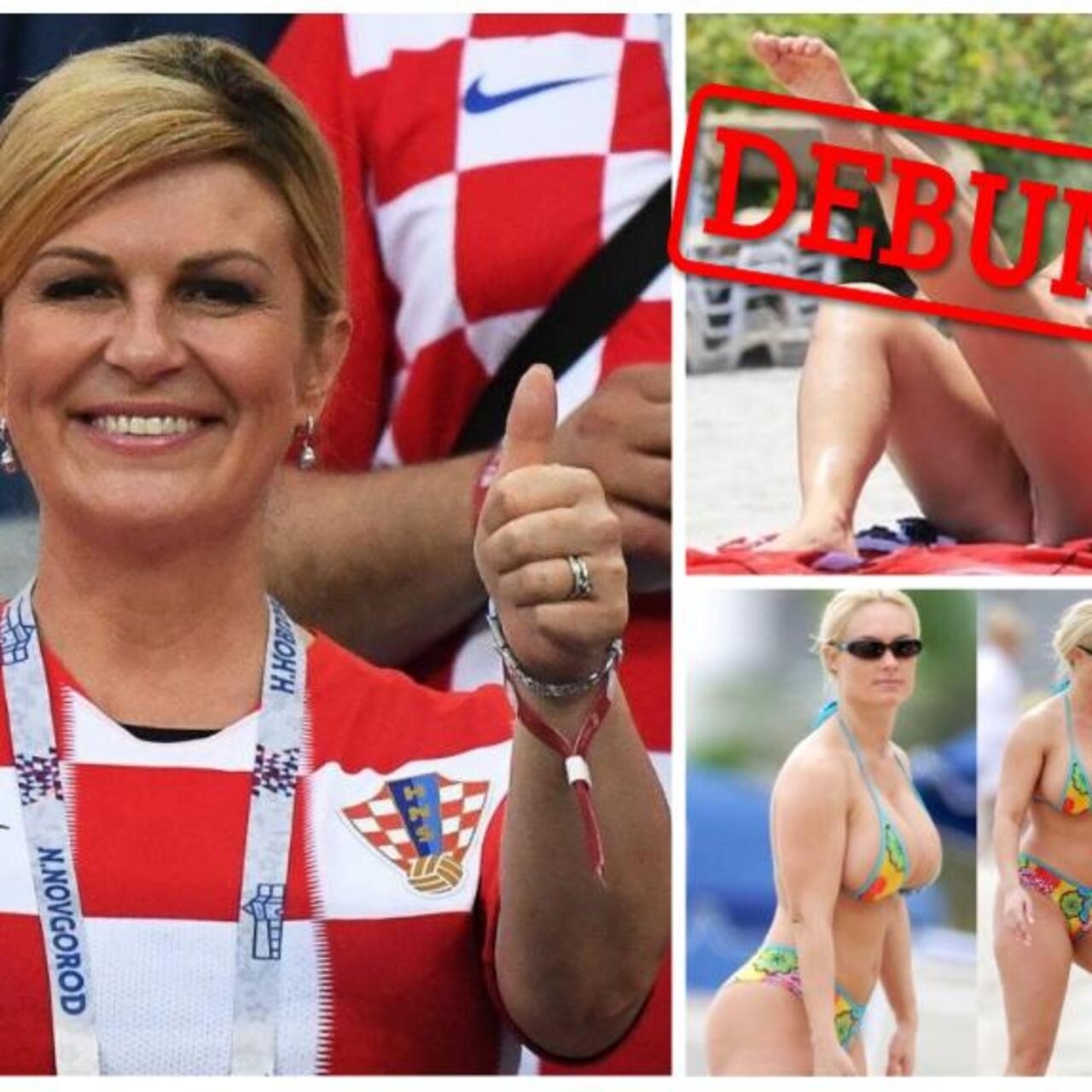 bat cave reccomend croatian president in a bikini pic