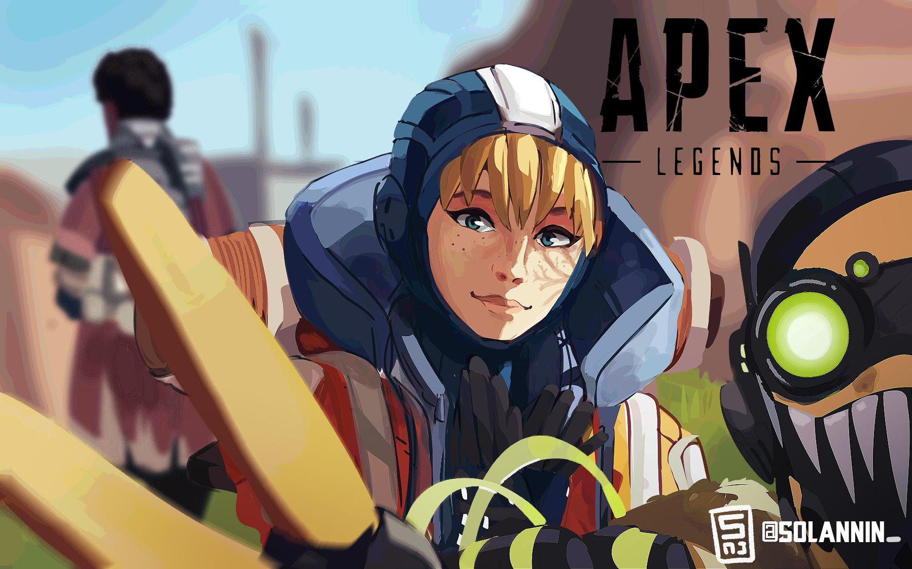 clyde marsh add cute apex legends wattson fanart photo