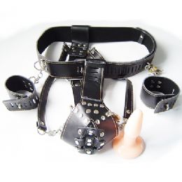 Chastity Belt With Plugs moan hot
