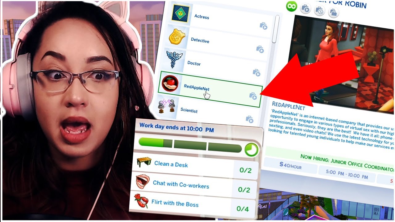 the sims 4 wicked jobs
